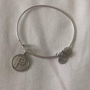 Silver Alex and Ani Pirates Bracelet